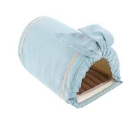 Happyyami Tunnel pour Hamster Et Petit Animal Forme De Tente Abri pour Rongeurs Couleur Bleue Parfait pour Hiver Et Moments De