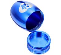 Happyyami Urne pour Animaux De Compagnie Chaînes pour Chats Urnes Pendentif Agglomérantes Chaton Chien Double Décor Mémorial pour Animaux De Compagnie Choix des Éleveurs Carillons De