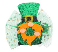 Happyyami Viens De L'amour Clip Multi Engrener Forme Épingle Accessoire Faire La Fête Casque Agrafe Pinces à Cheveux St Patrick Vert Métal