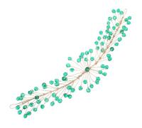 Happyyami Vigne de cheveux de mariage : pour les mariées, bandeau en strass en cristal, coiffe de mariée faite à la main pour diverses coiffures, vigne de cheveux pour filles
