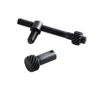 Happyyami Vis De Réglage Tronçonneuse 4500 5200 5800 pour Ajusteur De Chaîne Réglable Pièce De Rechange Métallique pour Usage Forestier Et Jardinage Compatible Tendeur Chaîne