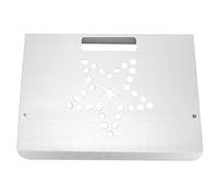 Haptufer Boites de TV Routeur Decodeurs PC Lecteur DVD Espace monocouche Support Etagere de Rangement Murale de en