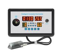 Haptufer Thermostat Intelligent Numérique ZFX-W9002 Thermostat Température Contrôle de l'Humidité Incubateur 360 Retournement Automatique des Oeufs 220V