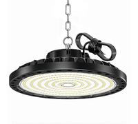HAPYLUMI High Bay Eclairage Industriel LED 200W 20000LM 6500K, 1 Pièce | UFO Spot LED Garage, Lampe Atelier IP65, High Bay Plafonnier Garage pour Factory Construction Usine Entrepôt