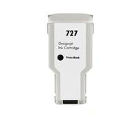 HAQBTATP 300 ML Cartouche à Encre complète Compatible avec 727 Compatible avec 727xl Works avec DesignJet T920 T930 T1500 T1530 T2500 T2530(Photo Black 300ml)