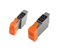 HAQBTATP Cartouche à Encre Compatible Compatible avec BCI21 24BK BCI21 24C Fonctionne avec BJC 2000SP 2100 2100sp 4000 4100 imprimantes(1SET 2PCS)