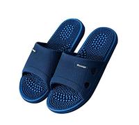 HAQMG Chaussons De Maison pour Femmes Pantoufles De Massage Sandales, Pantoufles De Douche pour Hommes Acupression des Pieds Réflexologie Massage Shiatsu Arch Soulagement De La Douleur Fasciite