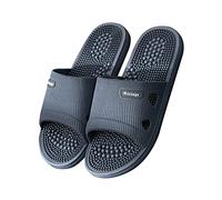 HAQMG Chaussons De Maison pour Femmes Pantoufles De Massage Sandales, Pantoufles De Douche pour Hommes Acupression des Pieds Réflexologie Massage Shiatsu Arch Soulagement De La Douleur Fasciite