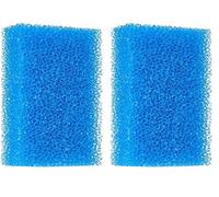 Haquoss Éponge Filtrante, 10 Ppi, Grain Grosse, 5 x 15 x 10 cm, Bleu (Lot de 2)