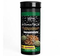 Haquoss Gammarus Aliment Naturel en crevettes séchées pour Tortues Aquatiques, 1000 ml/100 g