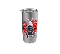 Harajuku Anime Cyberpunk Bunny Girl Gobelet isotherme en acier inoxydable double paroi