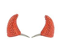 Harajuku Lot de 2 barrettes à cheveux en forme de corne cloutée pour frange ou fille