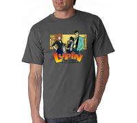 Harajuku New Lupin The 3Rd Thief Team Lupin III Unisex T Shirt T Shirt Printed T T Shirt T-Shirts à Manches Courtes(Medium)
