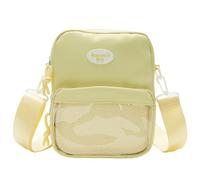 Harajukus Itabag Sac à bandoulière esthétique pour téléphone portable Style japonais Épaule pour affichage d'épingles Femmes Itabag Bandoulière japonaise pour affichage d'épingles, jaune, One Size