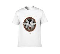 Harakiri for The Sky Fire Owl New Mens Short Sleeve White M