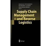 Harald Dyckhoff Supply Chain Management and Reverse Logistics (Relié)