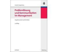 Harald Hungenberg Problemlösung Und Kommunikation Im Management (Poche)