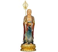 HARAY Statue Feng Shui Statue de Bouddha en cuivre Pur, Ornement Debout, décoration de Salon, Feng Shui Déco Zen(Grand)