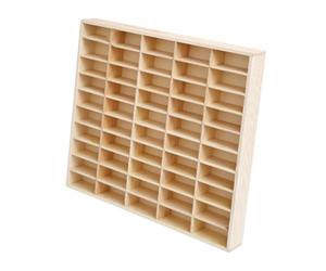 harayaa 1/64 Toy Car Display Figures Affichage des voitures d'affichage roues Affichage pour lunettes, 50 Grilles