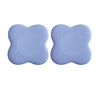 harayaa 2 Pcs Yoga Genouillères Yoga Pad Balance Coussin Pilates Genouillères pour Les Mains, Bleu