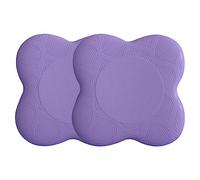 harayaa 2 Pcs Yoga Genouillères Yoga Pad Balance Coussin Pilates Genouillères pour Les Mains, Violet
