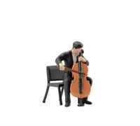 harayaa 2 Pièces Figurine Miniature à l'Échelle 1 64 avec Postures Coordonnées pour Décorations Maquettes