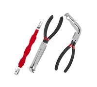 harayaa 2 Pièces Pinces Électriques Pince Automobile Déconnexion Connecteur Outils Réparation Métal Prise Antidérapante Adaptées pour Professionnels A, Droit et Se Pencher