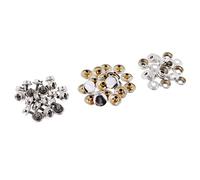 harayaa 20 Ensembles 10 / 15mm Boutons de Fixation à Vis à Pression pour Couvercle de Bateau en Acier Inoxydable - 15mm, 10mm