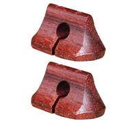 harayaa 2x Chevalet Erhu, Code de Cordes En Bois pour Accessoires de Joueur D'Erhu Chinois