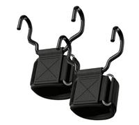 harayaa 2X Poignées de Musculation Crochets de Musculation pour Exercices à La Barre de Traction