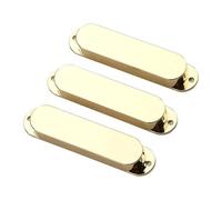 harayaa 3 Pièces Pickup Couvercle Simple Accessoire Guitare Électrique Carcasse Fermée Protection Matériau PP Approprié Au Remplacement et Bricolage, Jaune
