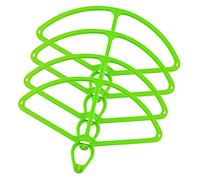 harayaa 4 Pièces Bague de Protection Hélice 4 Garde Protection Plastique Léger Installation Rapide Adapté pour Pièces Drone Réparation, Vert