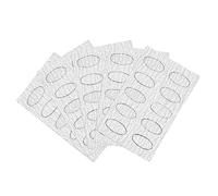 harayaa 50 Feuilles de Papier de Verre Autocollantes pour Repousse-ongles et Pré-polissage, 240 grains