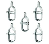 harayaa 5pcs clôture en Fil de clôture serreurs de Tension de Remplacement Accessoire Multifonctionnel Robuste pour Le bétail de la Ferme de la Ferme, 30x90 Mm
