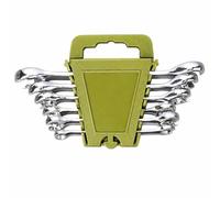 harayaa 6 Pièces Clé Plate Double chroméPlaqué | Jeu Clés à Fourche, Forgé, Jeu Clés Plates Mixtes, pour Atelier, Garage, Automobile, Mécaniciens