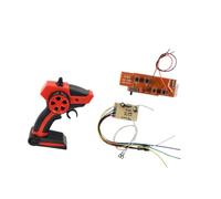 harayaa Accessoire de télécommande 4ch pour bateau RC avec carte réceptrice, Rouge