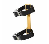 harayaa Adaptateur de Bouteille de Plongée Support Dorsal Plaque Arrière Sangle Cylindre Système de Fixation en Aluminium T6061 avec Boucles Métal pour, Doré, Taille Unique