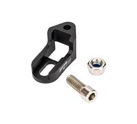 harayaa Adaptateur de Cadre à Clip en C pour Vélo Pliant, Convertisseur D'extension de Frein pour Vélo Pliant, Cadre 20 Pouces 451 à 406, Adaptate, Noir