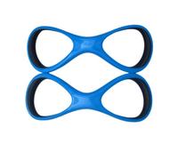 harayaa Aide d'Entraînement à la Natation Palette Bracelet Élastique Sangle d'Avant-Bras de Coude en PP TPE pour Renforcer la Mémoire Gestuelle Adaptée aux, Bleu, S