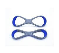 harayaa Aide d'Entraînement à la Natation Palette Bracelet Élastique Sangle d'Avant-bras de Coude en PP TPE pour Renforcer la Mémoire Gestuelle Adaptée aux, Gris Argenté, L