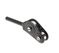 harayaa Anneaux de Tête à Double Rouleau pour Cannes à Pêche - Réparation et Construction de Cannes à Pêche - Choisissez Parmi Les Tailles Disponibles, Gris, 3,5mm