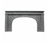 harayaa Arche Tunnel Ferroviaire en Plâtre Pierre Moulé pour Maquette Chemin Fer Construction Diorama et Mise en Scène Mon Miniature, Portail De Tunnel Grande Porte 1 87, 25 Cm X 13 Cm X 16 Cm