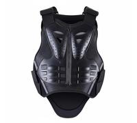 harayaa Armure de Protection Poitrine Dos Gilet Pare-Chocs Coque PE avec Mousse Dense Dos Articulé Écaille Flexible Tissu Respirant Bandes Réfléchissantes Convient aux Balades Ski Skateboard , XXL