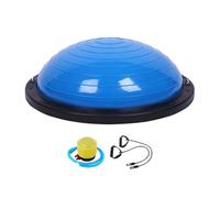 harayaa Ballon D'équilibre Hémisphérique pour L'entraînement des Pieds, Ballon de Gymnastique Antidérapant en PVC, Idéal pour La Salle de Sport, La Ma, Bleu