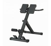 harayaa Banc d'Exercice Pliable Chaise Romaine Banc Hyperextension Banc de Musculation avec Structure Réglable en Acier et Coussins Rembourrés Pliable pour