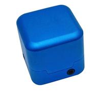 harayaa Boîte de Craie pour Billard Solide et Portable en Alliage D'Aluminium Protège Les Craies et Améliore L'Expérience de Jeu Recommandée pour Les Joueurs, Bleu