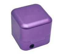 harayaa Boîte de Craie pour Billard Solide et Portable en Alliage D'Aluminium Protège Les Craies et Améliore L'Expérience de Jeu Recommandée pour Les Joueurs, Violet