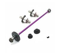harayaa Boîte de Véhicule Ensemble Transmission RC Différentiel avec Roulements Arbre de Transmission Pignons Réducteurs Métal pour Meilleure Accélération et, Violet
