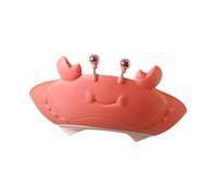 harayaa Bonnet de Bain pour Fête Prénatale, Bonnet de Natation, Visière, Bonnet de Shampoing, Chapeau à Visière pour Enfants D'intérieur, Rouge