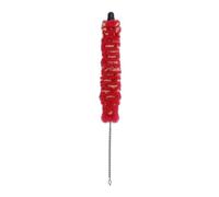 harayaa Brosse de Nettoyage Clarinette Brosse Intérieure pour Perçage Écouvillon Flexible Tige Métal Tressé Pointe Protégée Anneau Pratique Tête en Néoprène